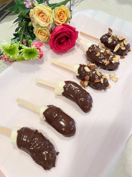 Frozen Banana Pops